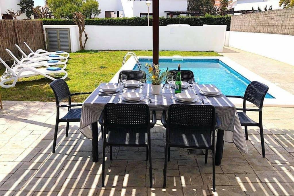 Villa D'Aina * Propiedad Privada Con Piscina Cala en Bosc Eksteriør billede